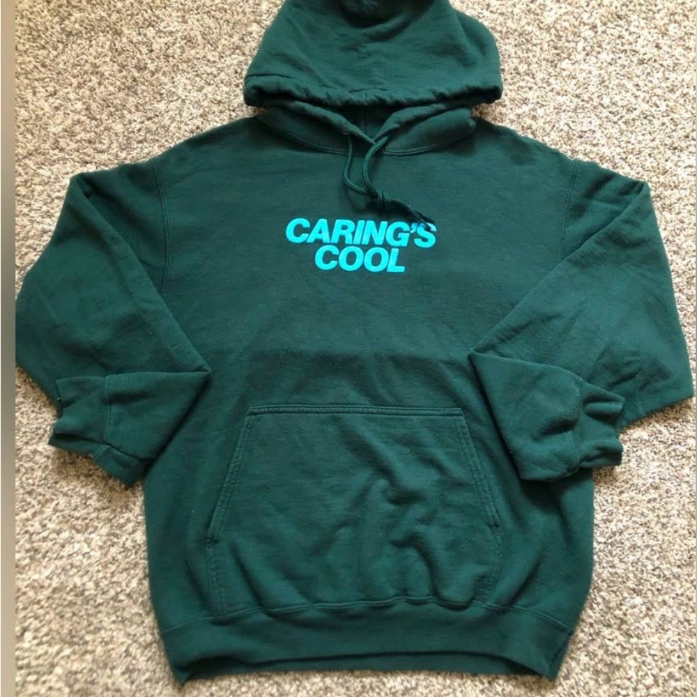 Lonely Ghost Caring is Cool hoodie. Size medium, only worn twice!